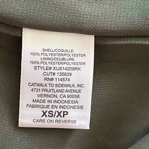 Pleione Smocked Tie Neck Blouse - Picture 10 of 10